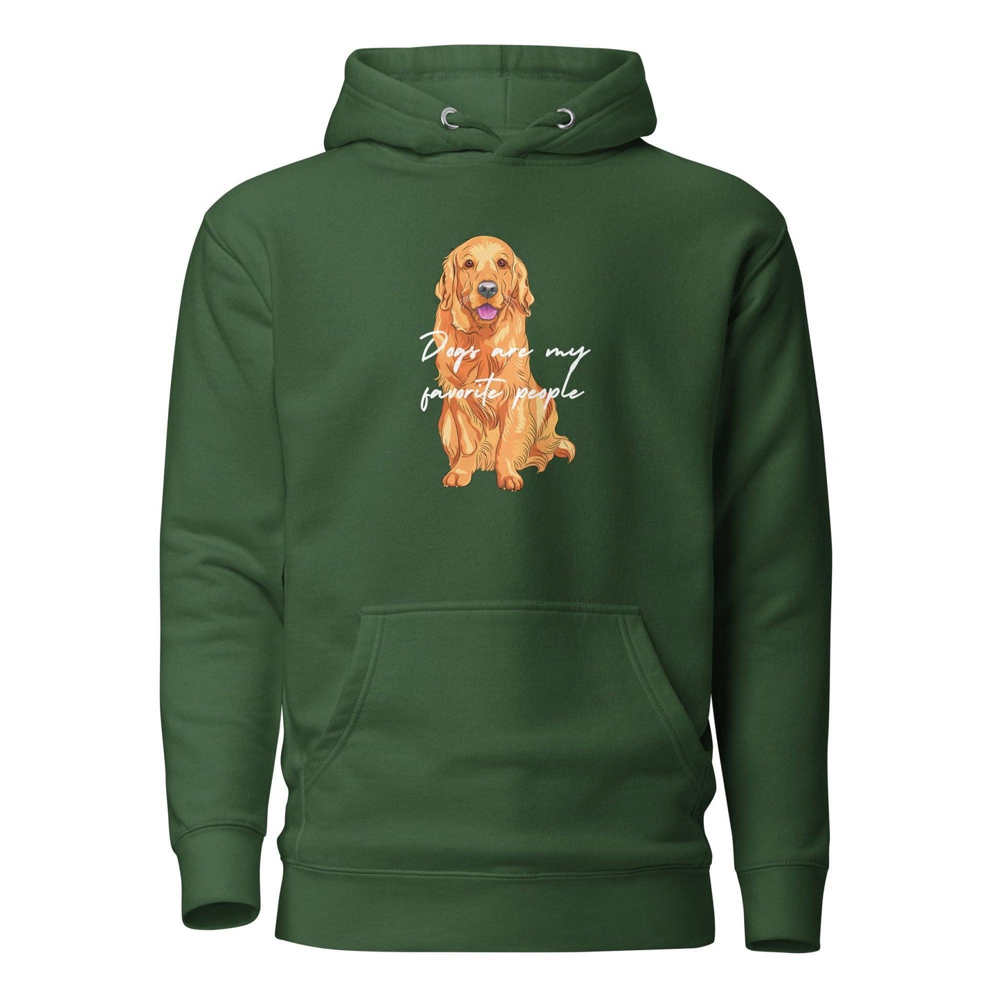 Dogs Are My Favorite People Premium Cotton Hoodie | Pawfect Merch - Pawfect Merch
