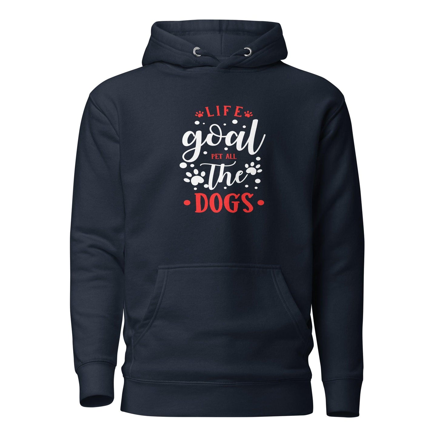 Life Goal Pet All The Dogs Cotton Heritage M2580 Unisex Premium Hoodie - Pawfect Merch