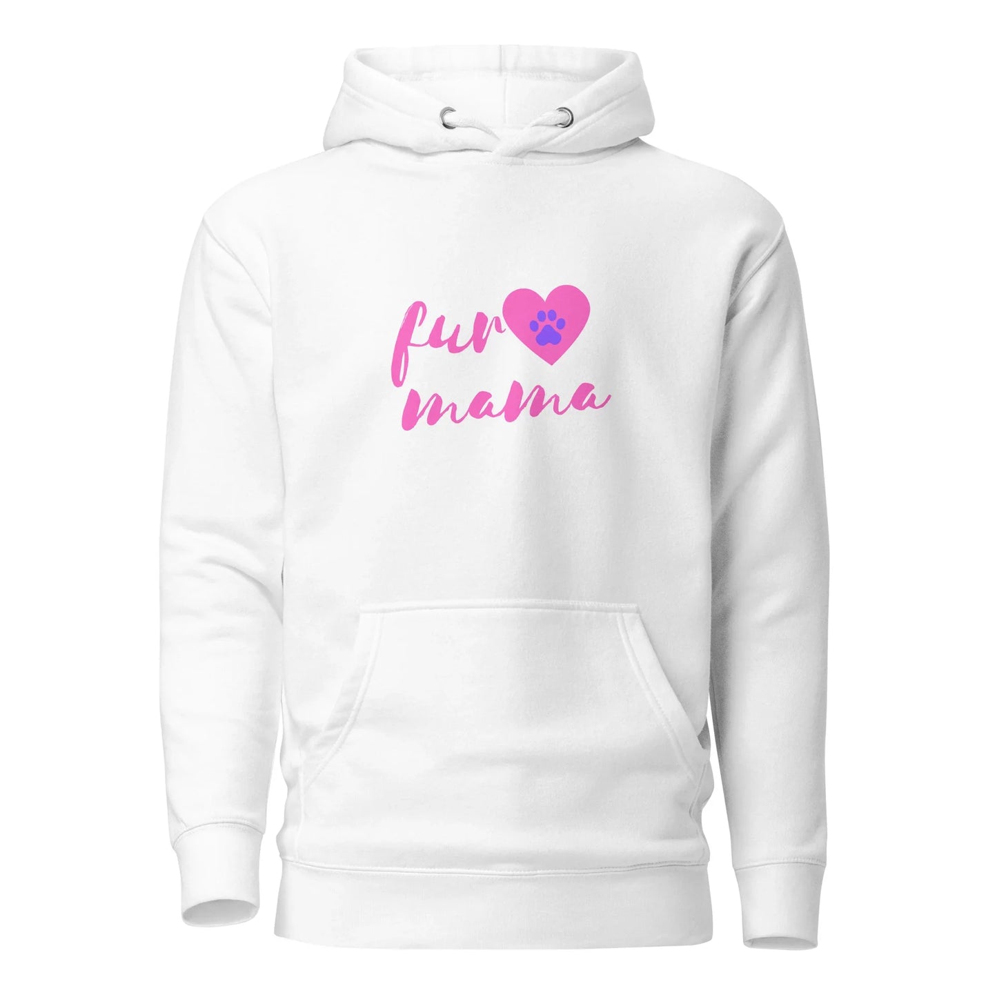 Fur Mama Premium Cotton Hoodie | Pawfect Merch - Pawfect Merch