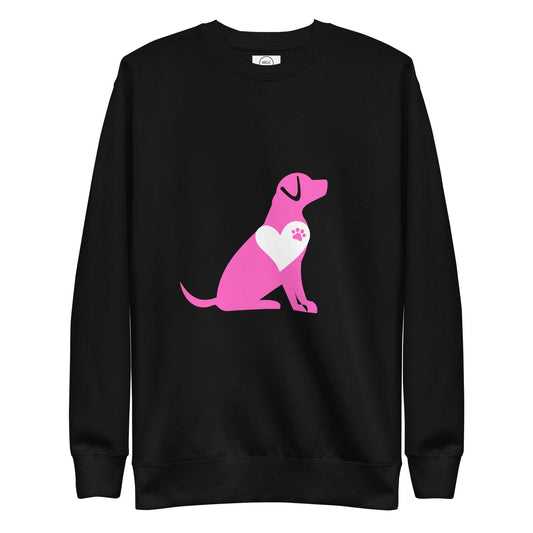 Dog Lover Premium Cotton Sweatshirt - Good Boy Big Heart | Pawfect Merch.