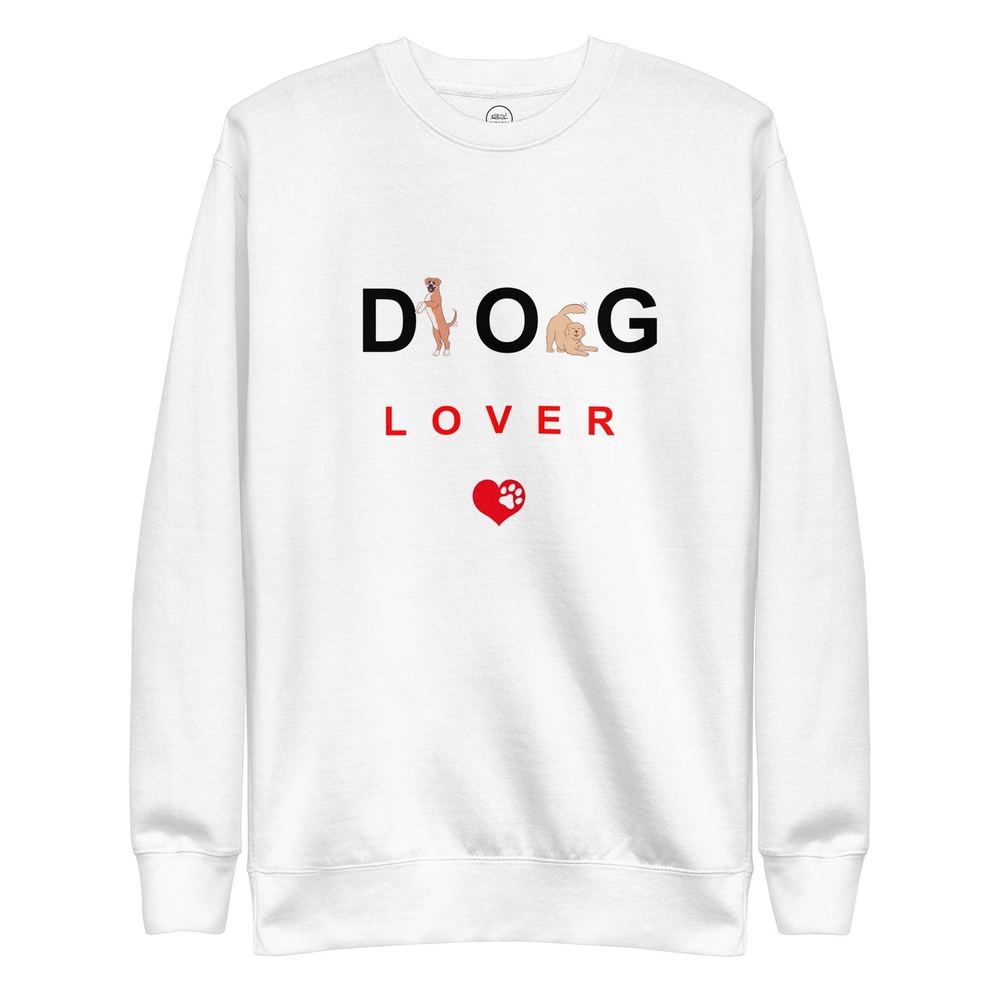 Absolute Dog Lover Premium Cotton Sweatshirt | Pawfect Merch.