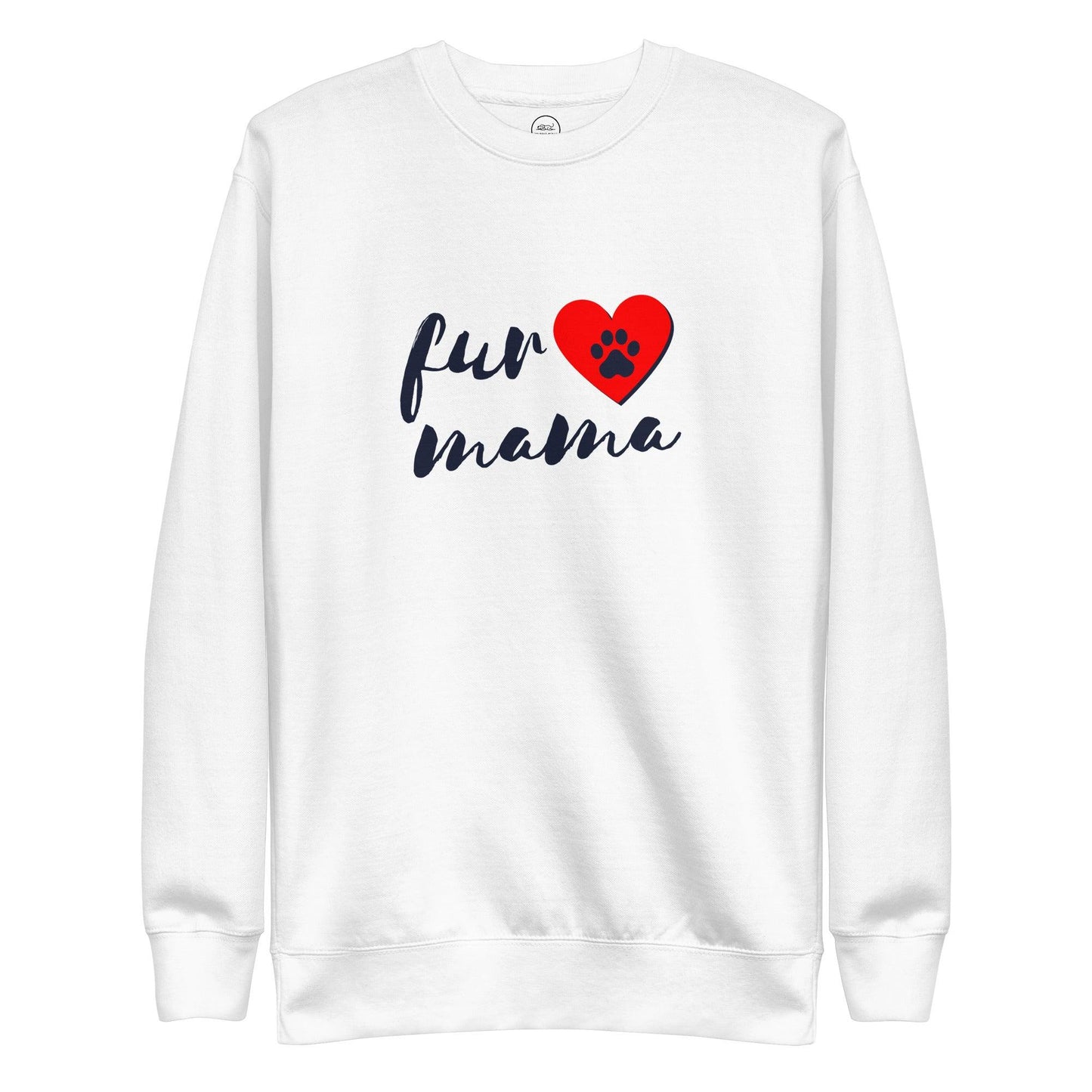 Fur Mama Dog Lover Premium Cotton Sweatshirt | Pawfect Merch.