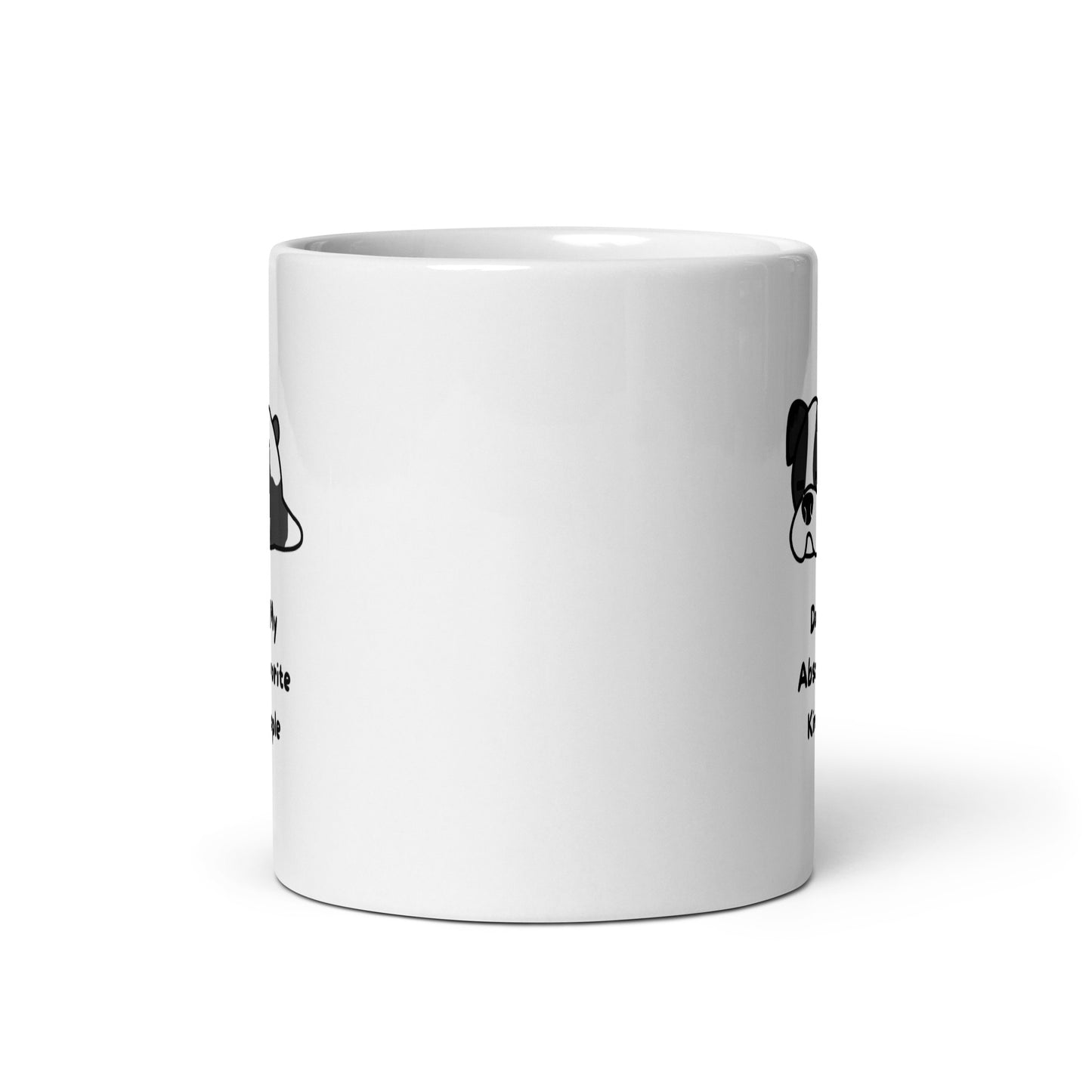 Dogs Are My Favorite People Coffee Mug - Dog Lover Gift | Pawfect Merch - Pawfect Merch