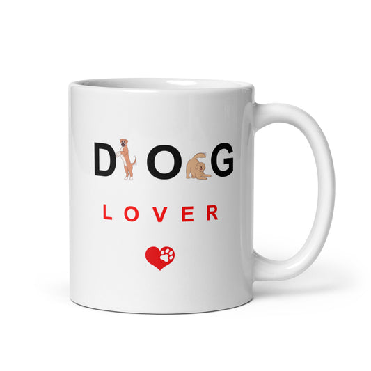 Ceramic White Coffee Mug | Dog Lover Gift | Pawfect Merch.