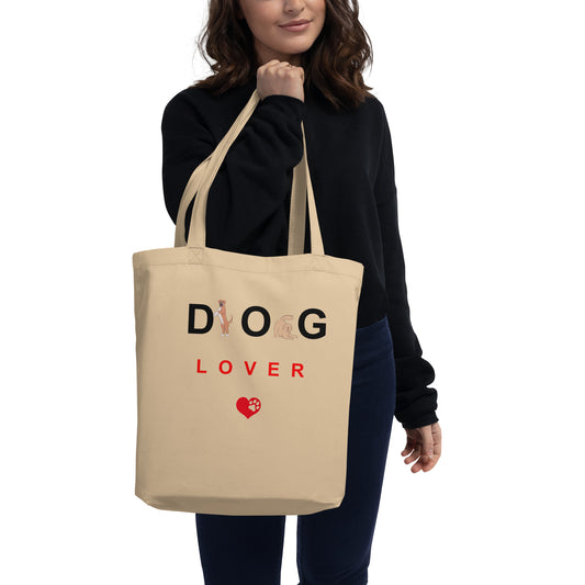 Dog Lover Organic Cotton Tote Bag - Eco-Friendly Pet Parent Gift | Pawfect Merch - Pawfect Merch