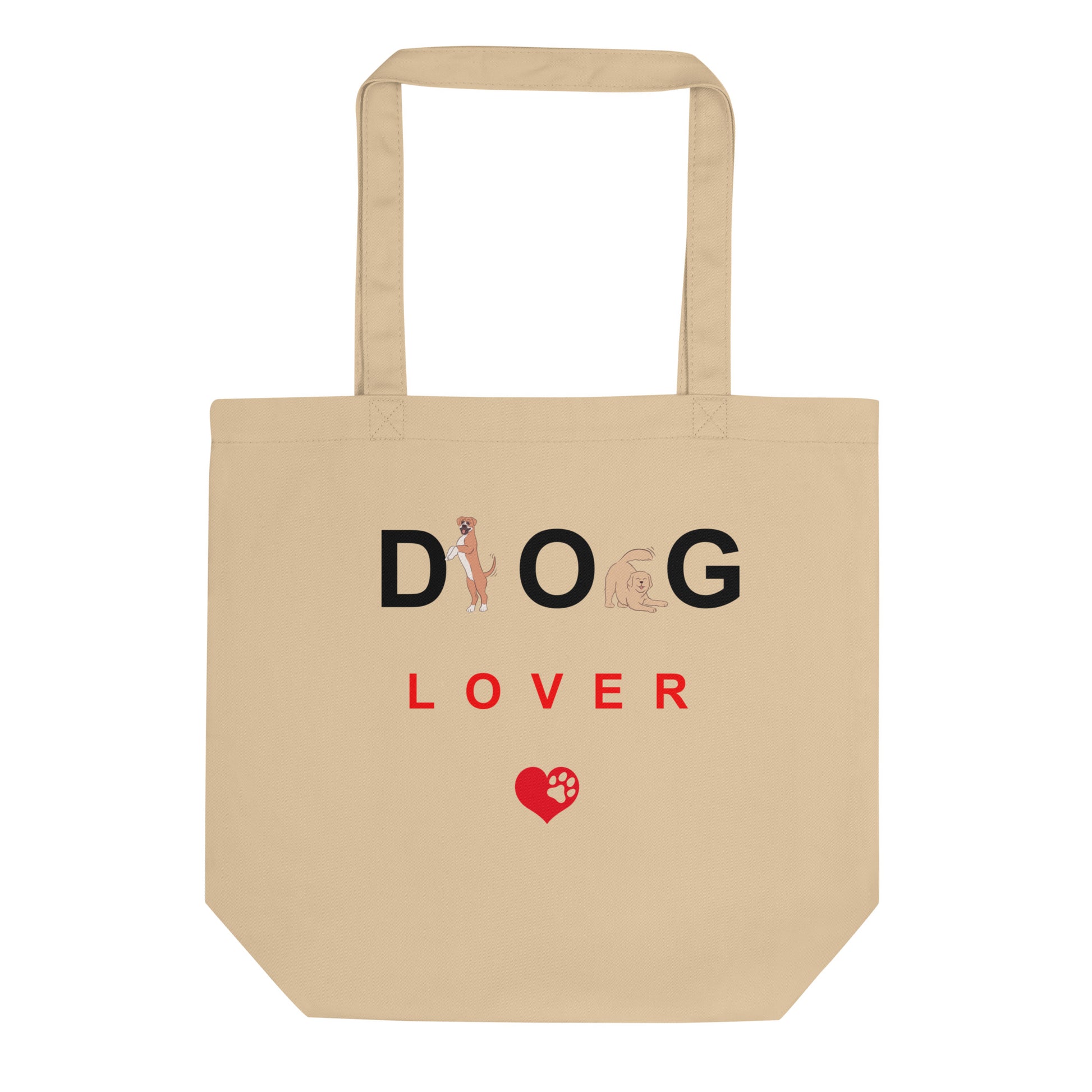 Organic Cotton Tote Bag - Dogs Lover | Eco-Friendly Gift | Pawfect Merch.