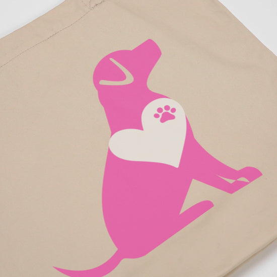Organic Cotton Tote Bag - Dogs Are Love | Eco-Friendly Gift | Pawfect Merch.