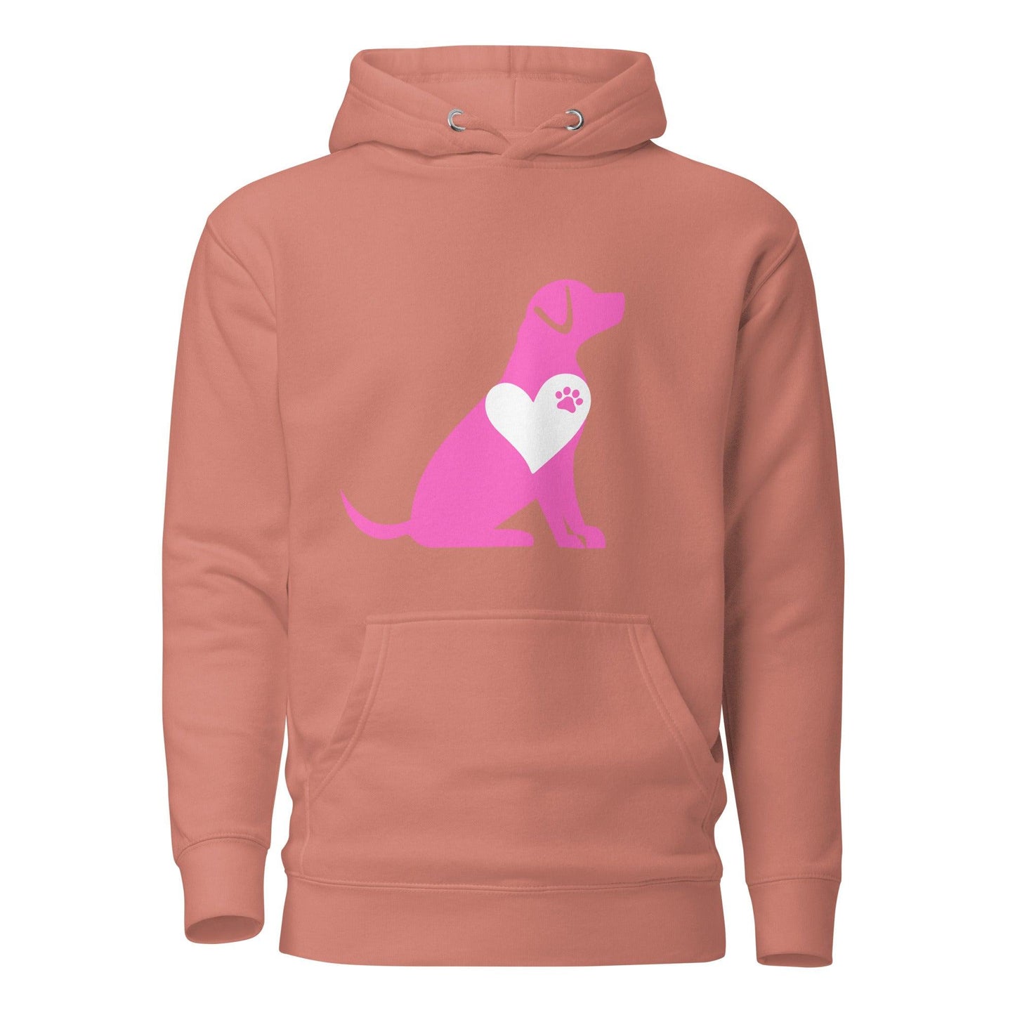 Good Boy Big Heart Cotton Heritage M2580 Unisex Premium Hoodie - Pawfect Merch