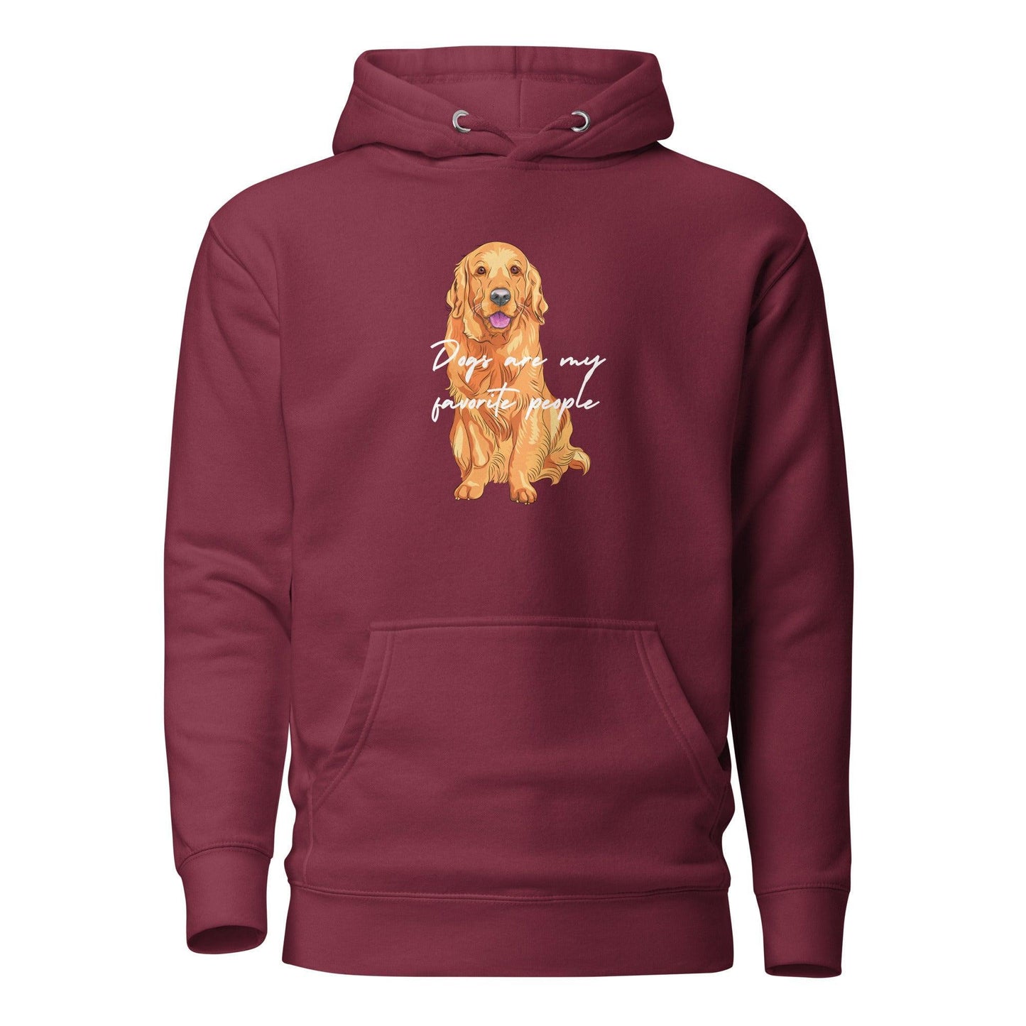 Dogs Are My Favorite People Premium Cotton Hoodie | Pawfect Merch - Pawfect Merch