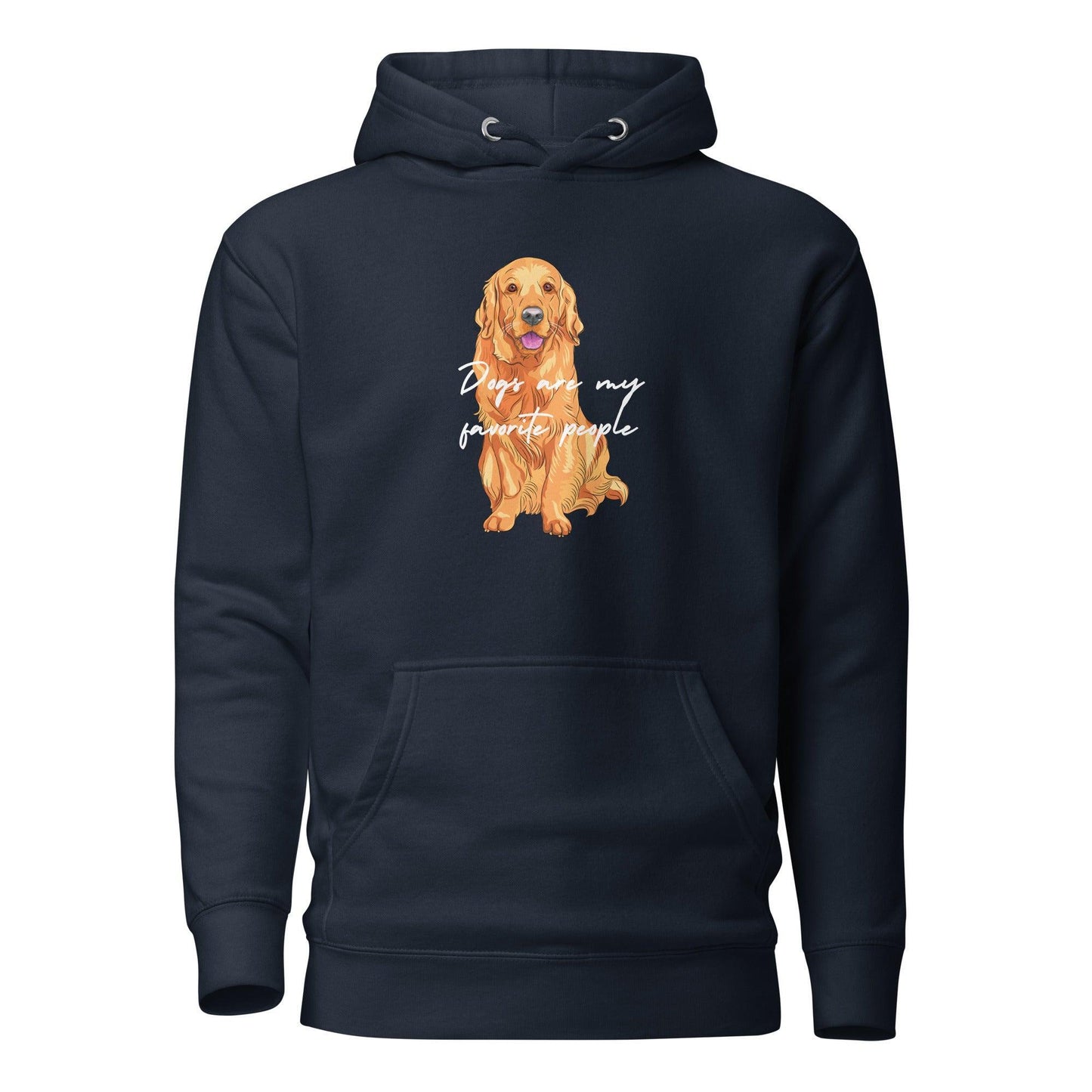 Dogs Are My Favorite People Premium Cotton Hoodie | Pawfect Merch - Pawfect Merch