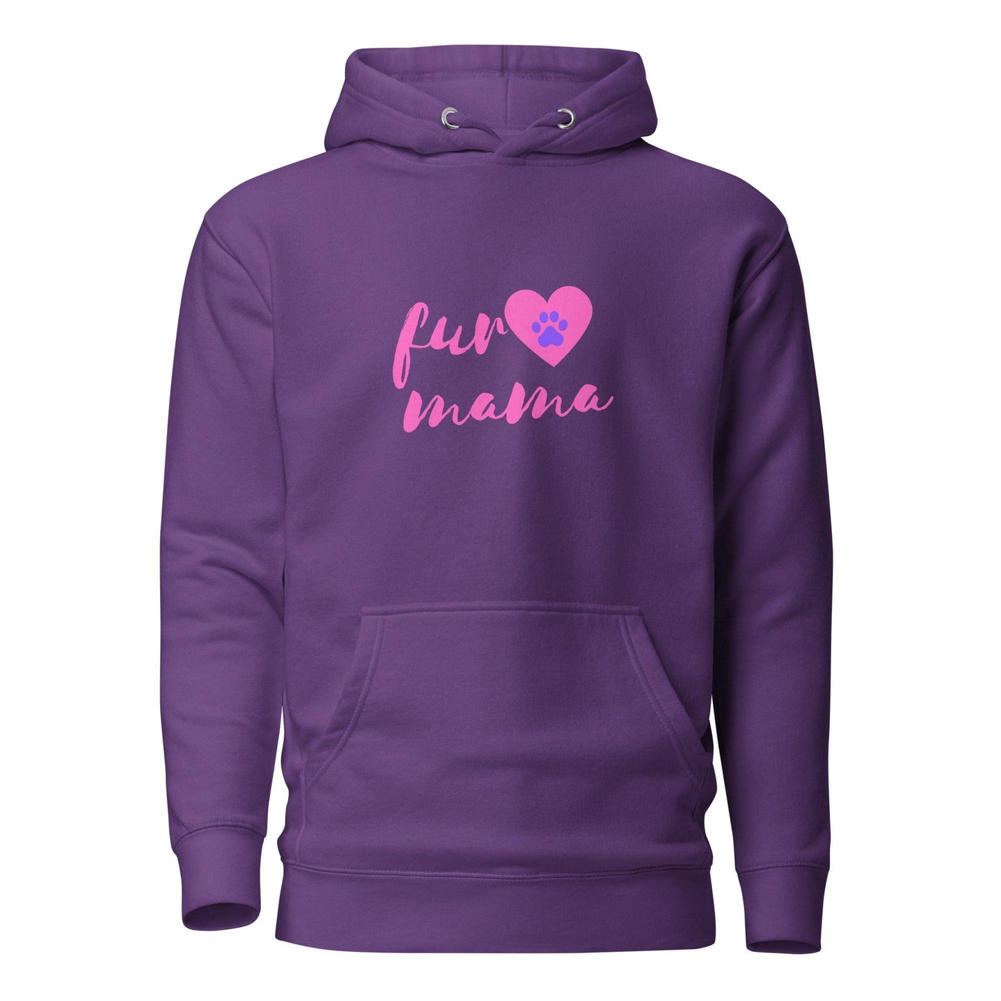Fur Mama Premium Cotton Hoodie | Pawfect Merch - Pawfect Merch