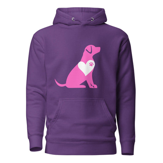 Good Boy Big Heart Cotton Heritage M2580 Unisex Premium Hoodie - Pawfect Merch