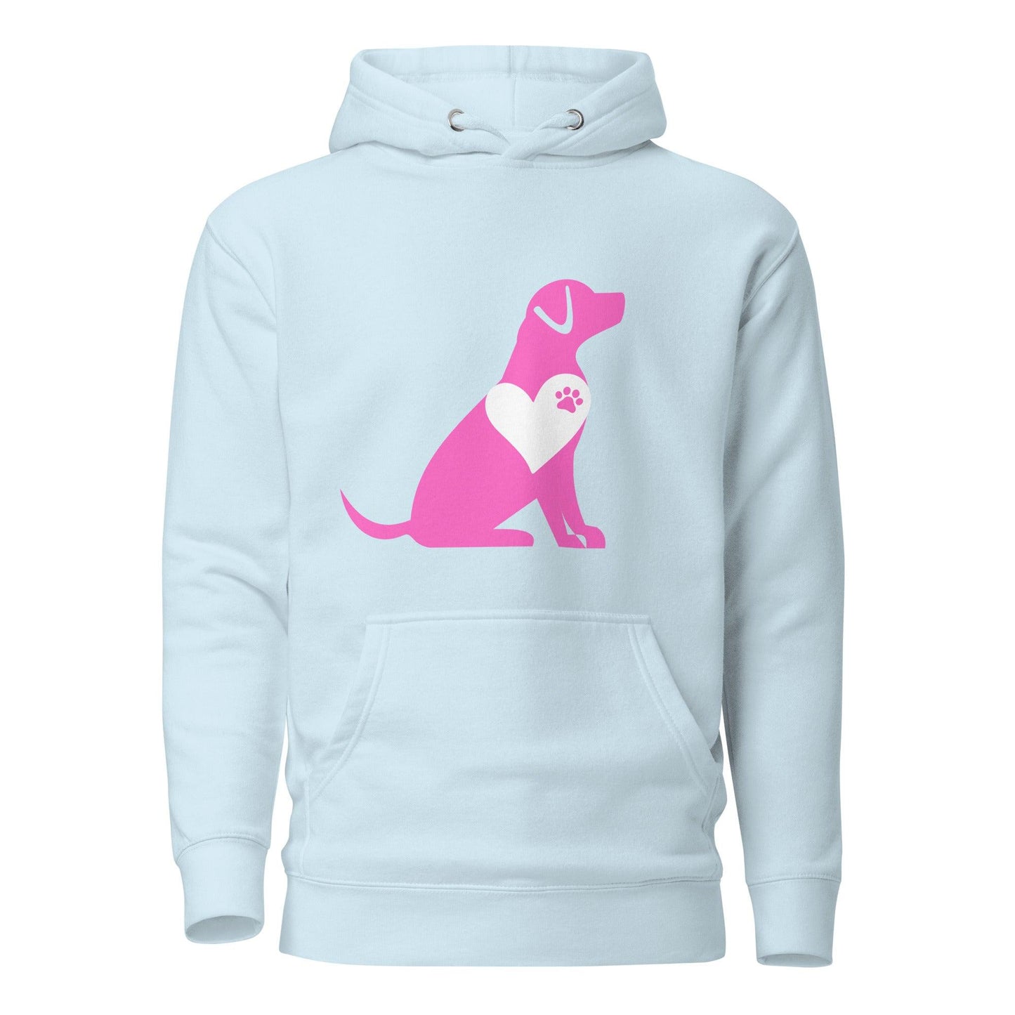 Good Boy Big Heart Cotton Heritage M2580 Unisex Premium Hoodie - Pawfect Merch