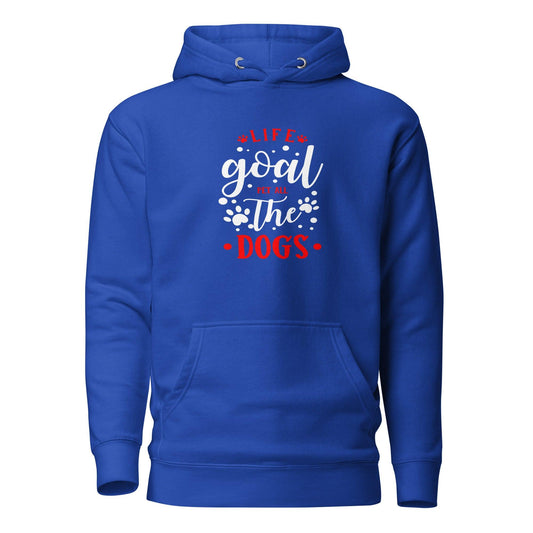 Life Goal Pet All The Dogs Cotton Heritage M2580 Unisex Premium Hoodie - Pawfect Merch