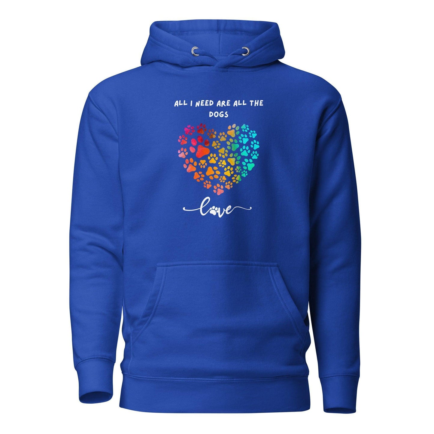 Dog Lover Premium Cotton Hoodie - All I Need Are All The Dogs | Pawfect Merch - Pawfect Merch