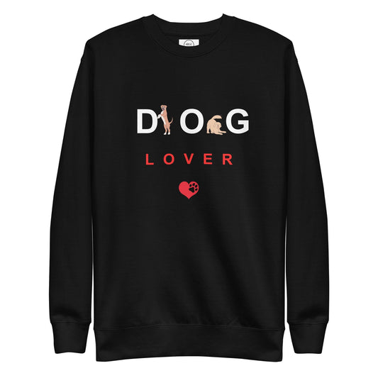 Absolute Dog Lover Premium Cotton Sweatshirt | Pawfect Merch - Pawfect Merch