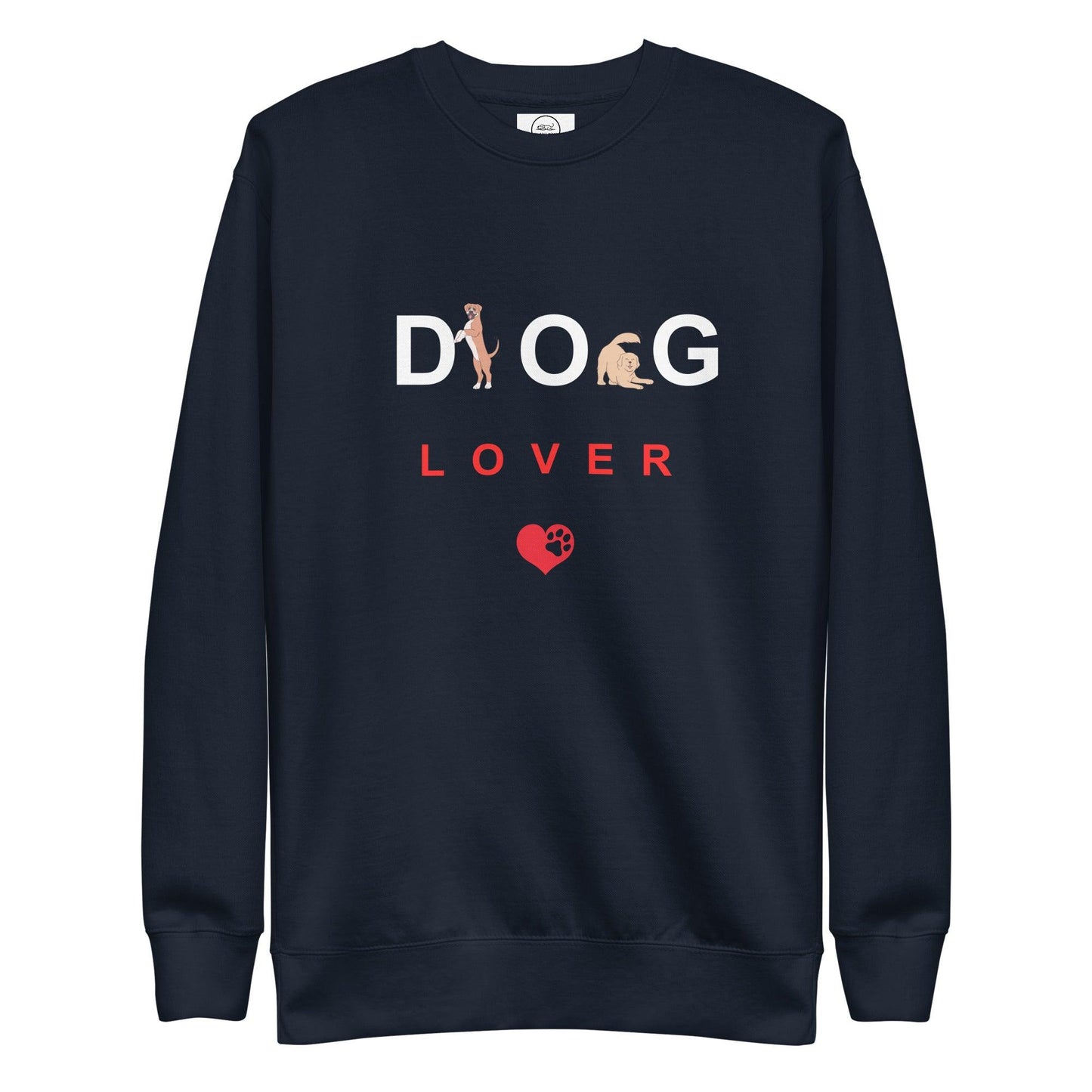 Absolute Dog Lover Premium Cotton Sweatshirt | Pawfect Merch - Pawfect Merch