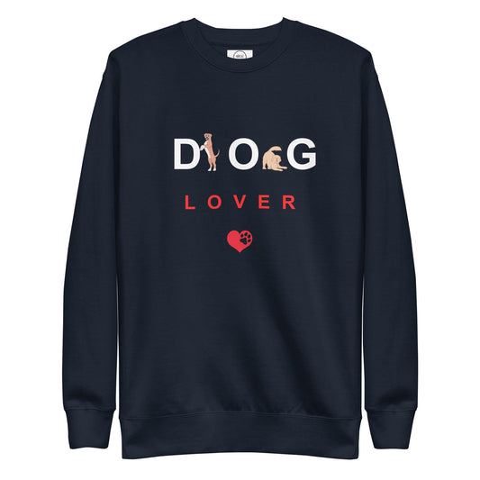 Absolute Dog Lover Premium Cotton Sweatshirt | Pawfect Merch - Pawfect Merch