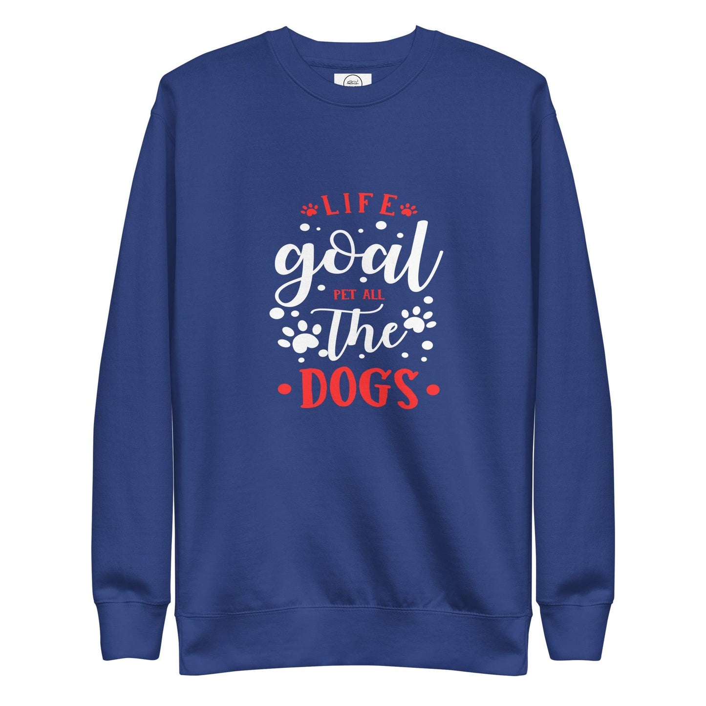 Life Goal Pet All The Dogs Cotton Heritage M2480 Unisex Premium Sweatshirt - Pawfect Merch