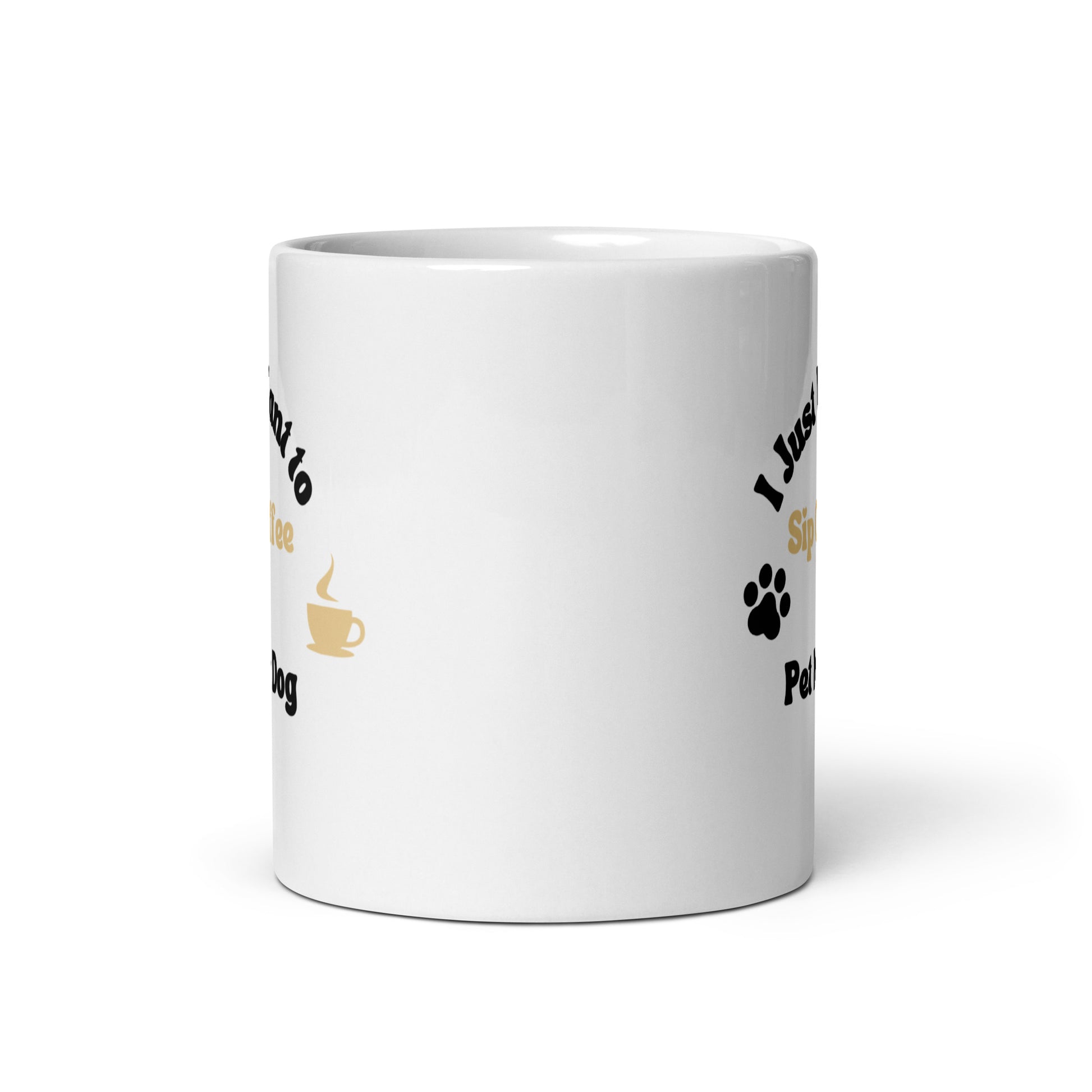 Sip Coffee And Pet My Dog Mug - Dog Parent Gift | Pawfect Merch - Pawfect Merch