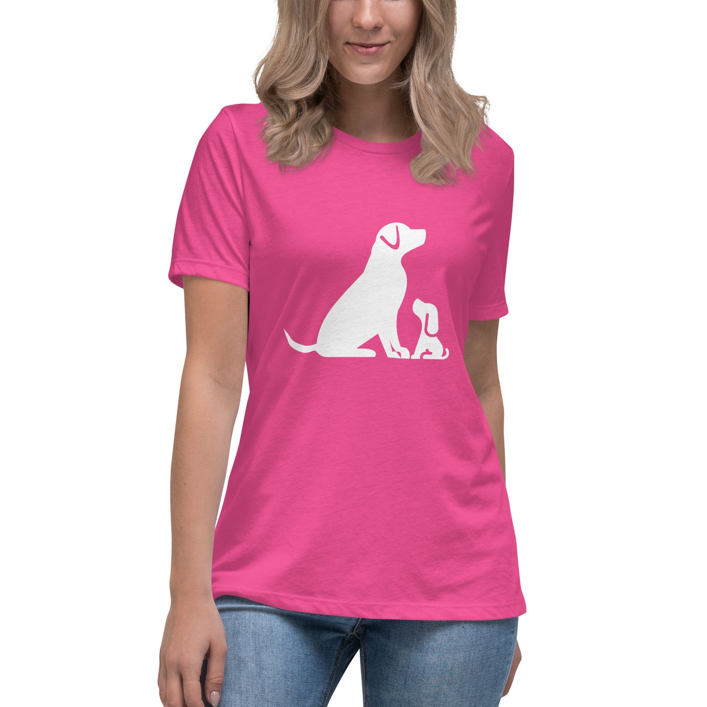 Dogs Are Love Women's T-Shirt - Premium Cotton Dog Lover Gift | Pawfect Merch - Pawfect Merch