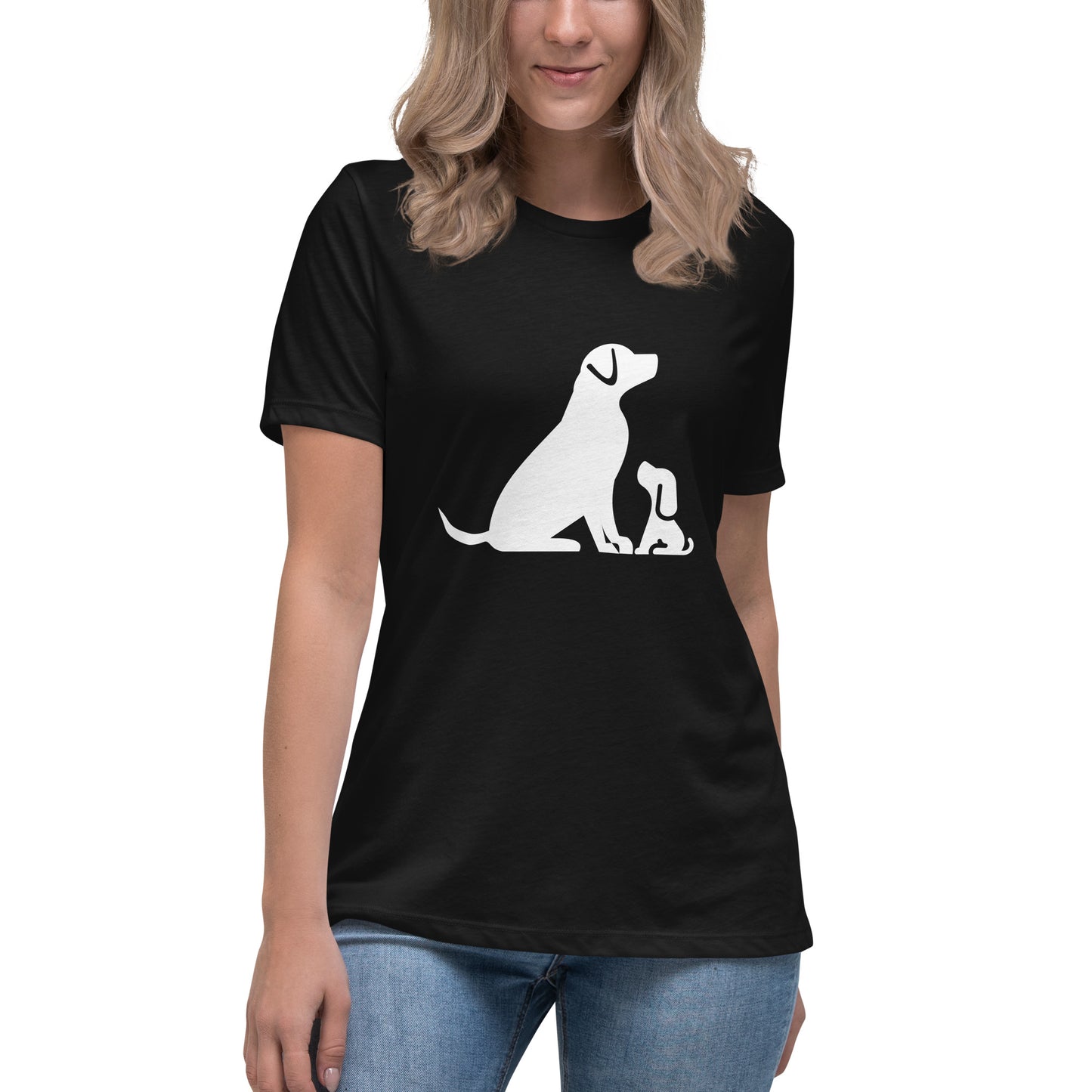 Dogs Are Love Women's T-Shirt - Premium Cotton Dog Lover Gift | Pawfect Merch - Pawfect Merch