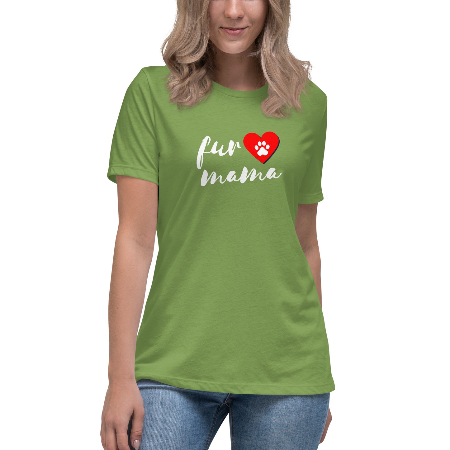Fur Mama Women's T-Shirt - Premium Cotton Dog Mom Gift | Pawfect Merch - Pawfect Merch