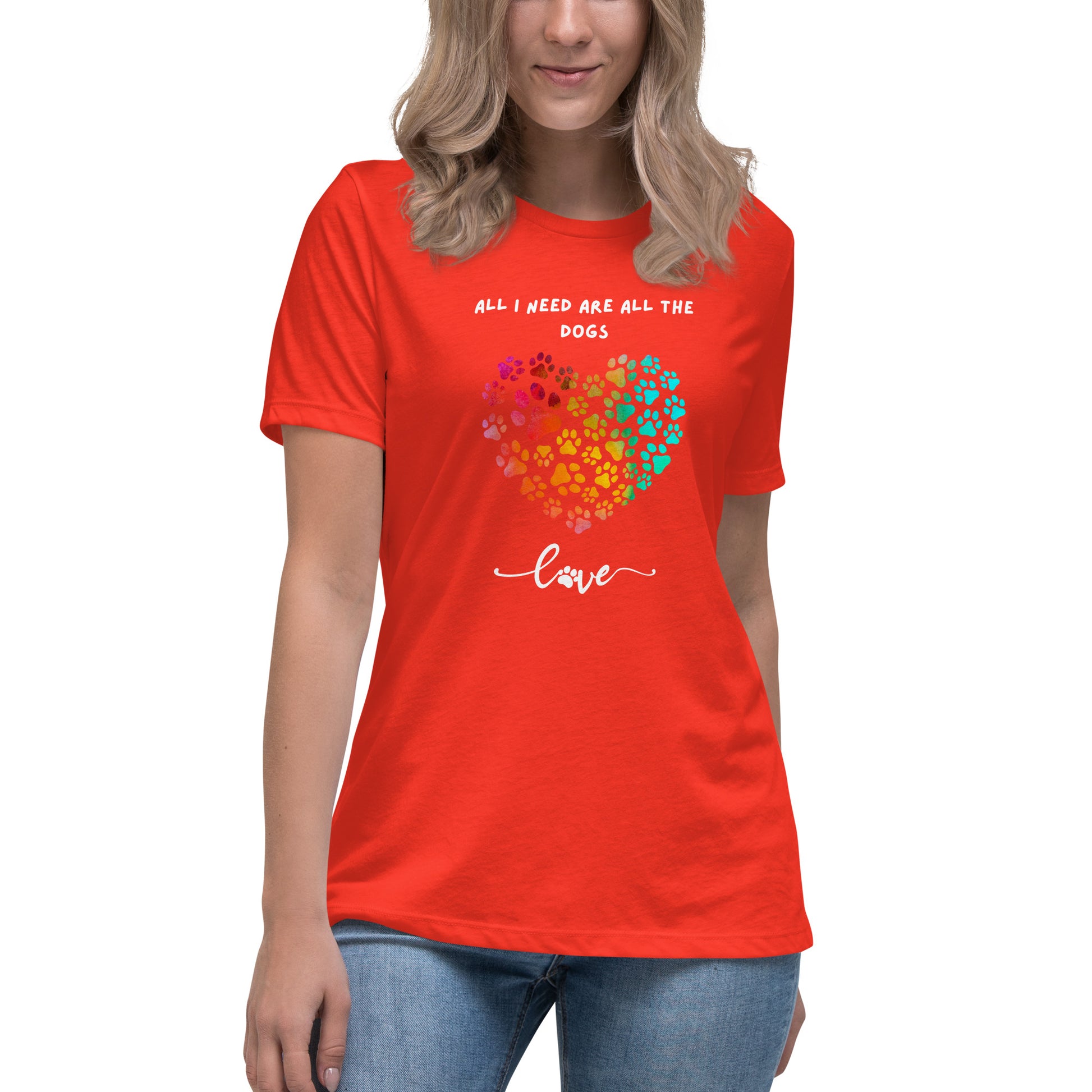 All I Need Are All The Dogs Women's T-Shirt - Premium Cotton Dog Lover Gift | Pawfect Merch.
